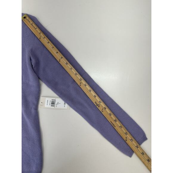 Sutton Studio Womens Sweater Size Large Wisteria Purple Turtleneck Cashmere NWTs - Picture 10 of 12